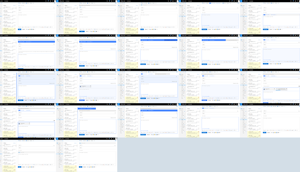 Sketches can only communicate so much. Here are some examples of exploring a problem space through sheer volume.